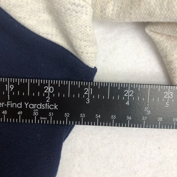 Alfani Men's Medium Blue Orange Grey Retro Full Zip Long Sleeve Track Jacket - Picture 6 of 11